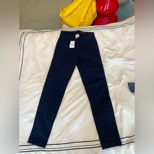 Girls crew cut size 12 navy leggings nwt